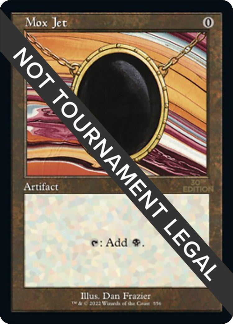 Mox Jet (Retro Frame) (556) (30th Anniversary Edition)