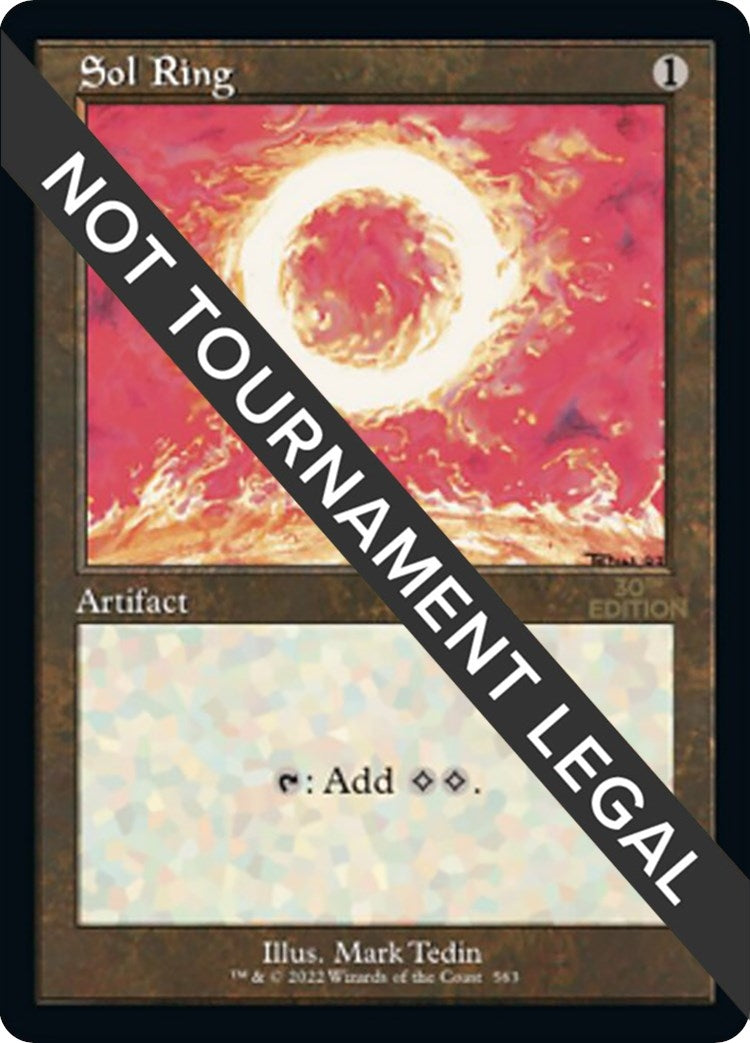 Sol Ring (563) (Retro Frame) (563) (30th Anniversary Edition)