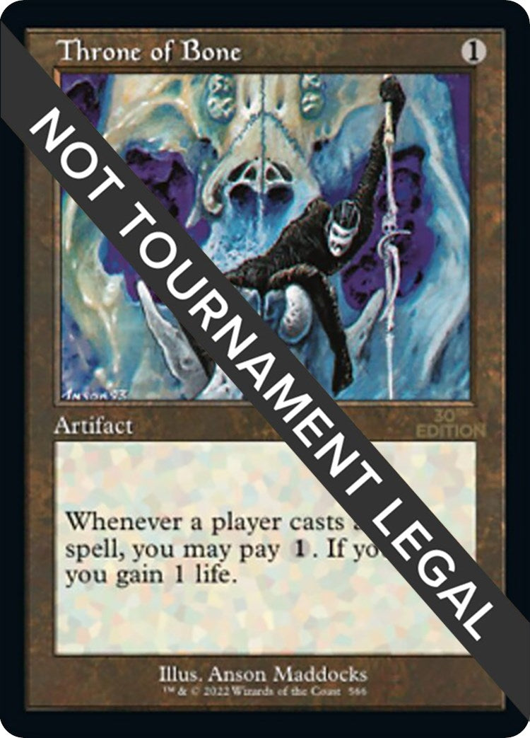 Throne of Bone (Retro Frame) (566) (30th Anniversary Edition)