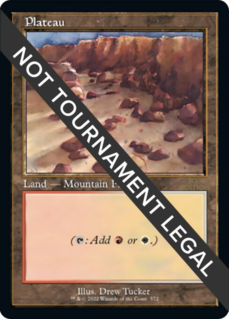Plateau (Retro Frame) (572) (30th Anniversary Edition)