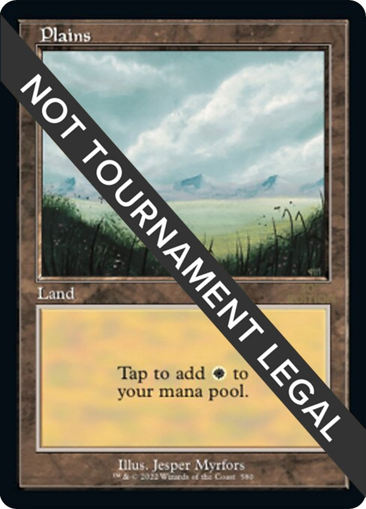 Plains (580) (Retro Frame) (580) (30th Anniversary Edition)