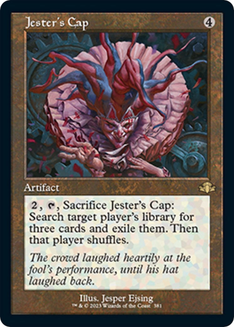Jester's Cap (Retro Frame) (381) (Dominaria Remastered)