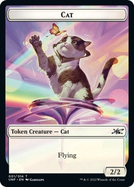 Cat // Balloon Double-sided Token (Unfinity)