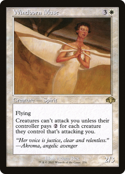 Windborn Muse (DMR-278) - Dominaria Remastered