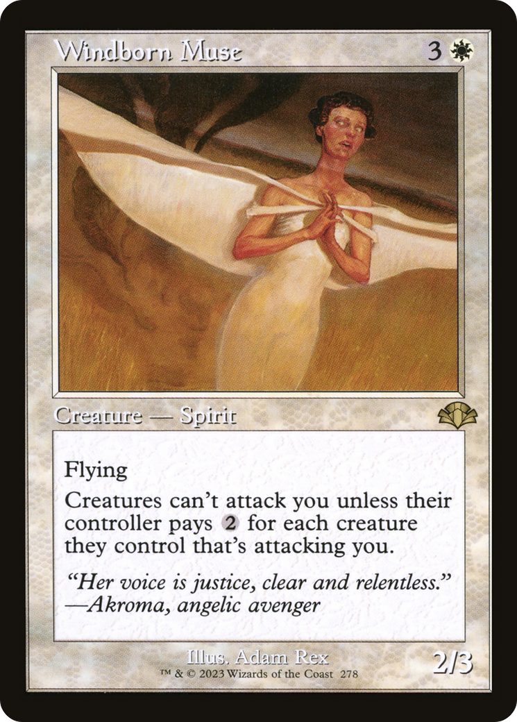 Windborn Muse (DMR-278) - Dominaria Remastered