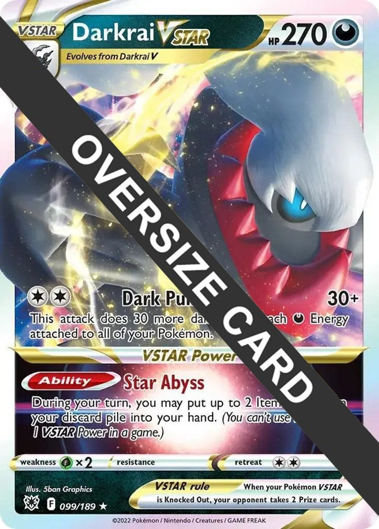 Image for Darkrai VSTAR (099/189) (Jumbo Cards) - Pokemon