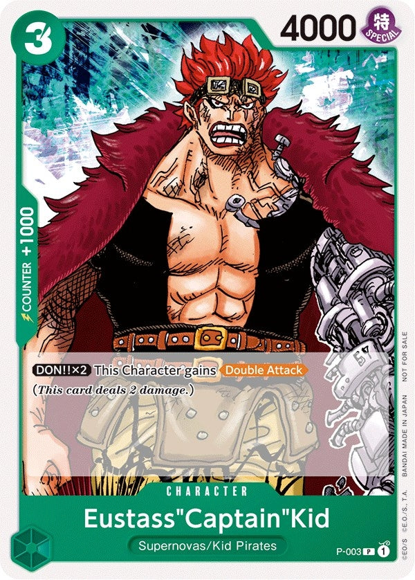 Image for Eustass"Captain"Kid (Promotion Pack 2022) (P-003) (One Piece Promotion Cards) - One Piece Card Game