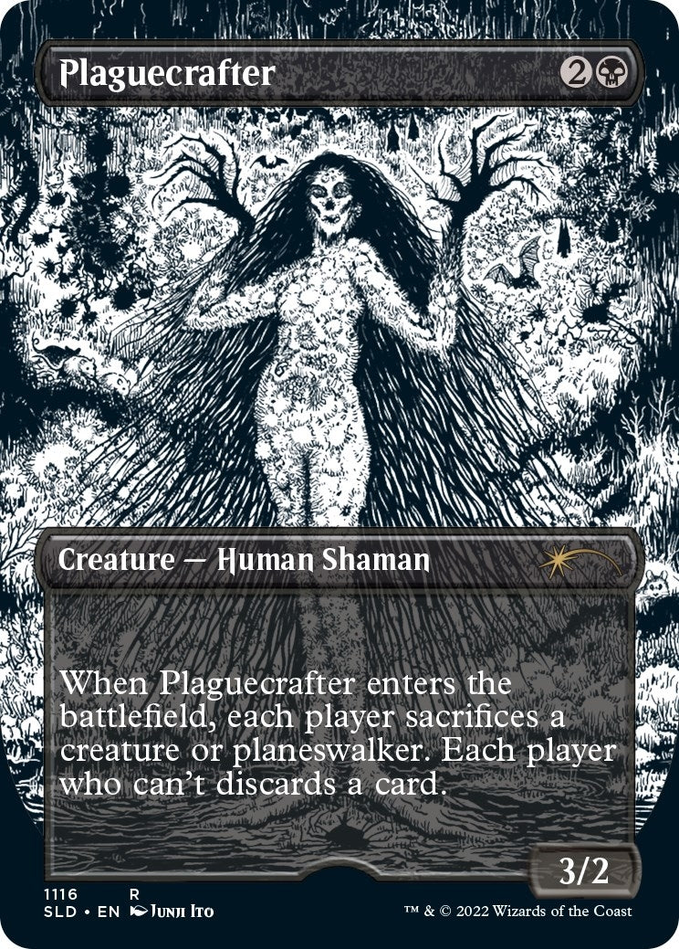 Plaguecrafter (Borderless) (1116) (Secret Lair Drop Series)