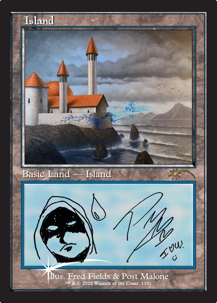 Island (Post Malone) (1191) (Secret Lair Drop Series)