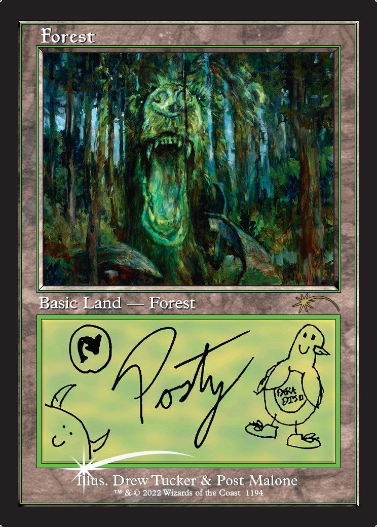 Forest (Post Malone) (1194) (Secret Lair Drop Series)