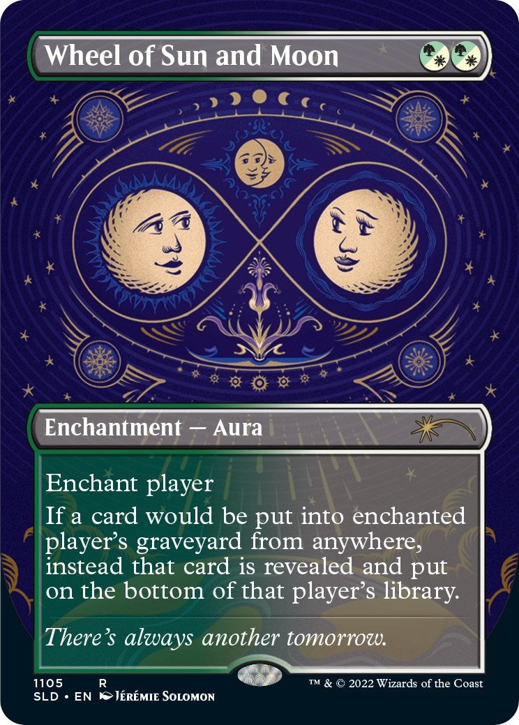 Wheel of Sun and Moon (Borderless) (1105) (Secret Lair Drop Series)