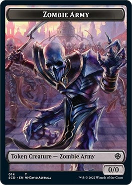 Image for Zombie Army Double-Sided Token (15) - Magic: The Gathering