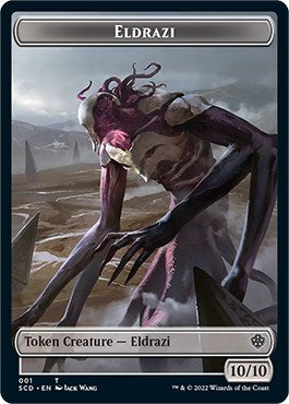 Eldrazi // Soldier Double-Sided Token (1 // 8) (Starter Commander Decks)