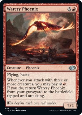 Image for Warcry Phoenix (621) - Magic: The Gathering