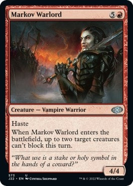 Markov Warlord (573) (Jumpstart 2022)