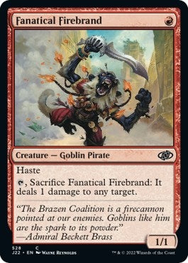 Fanatical Firebrand (528) (Jumpstart 2022)