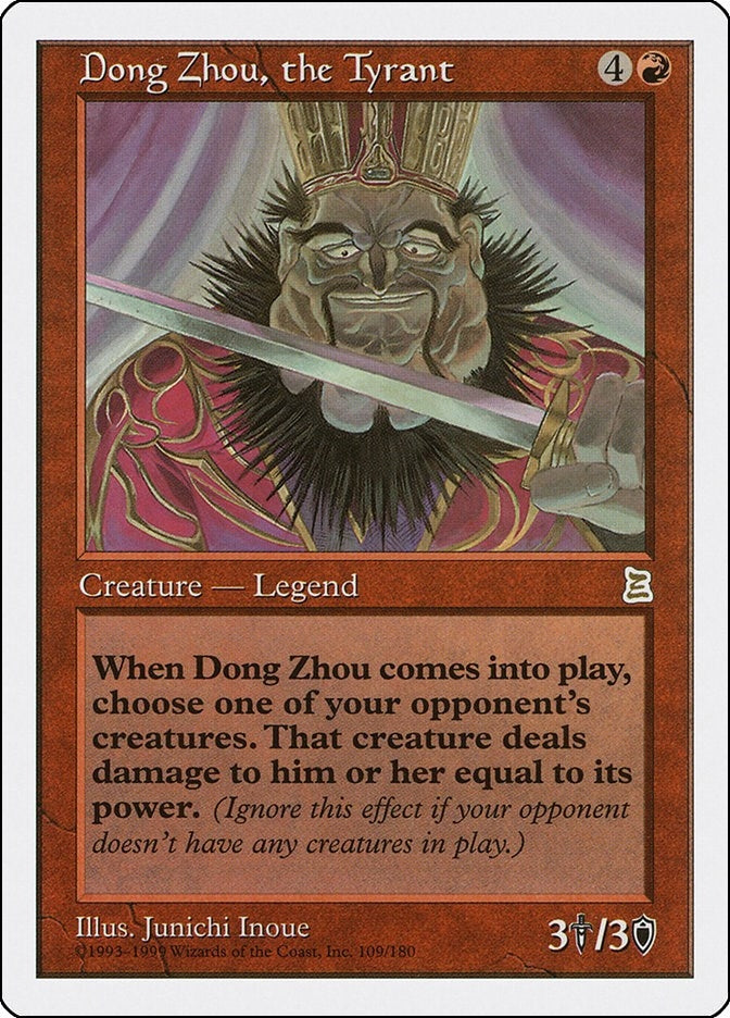 Dong Zhou, the Tyrant (109) (Portal Three Kingdoms)