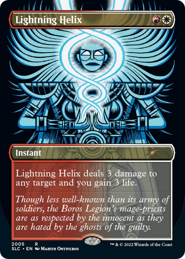 Lightning Helix (2005) (Secret Lair: 30th Anniversary Countdown Kit)