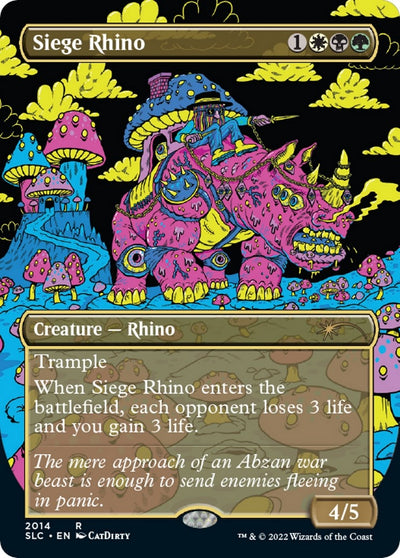 Siege Rhino (2014) (Secret Lair: 30th Anniversary Countdown Kit)