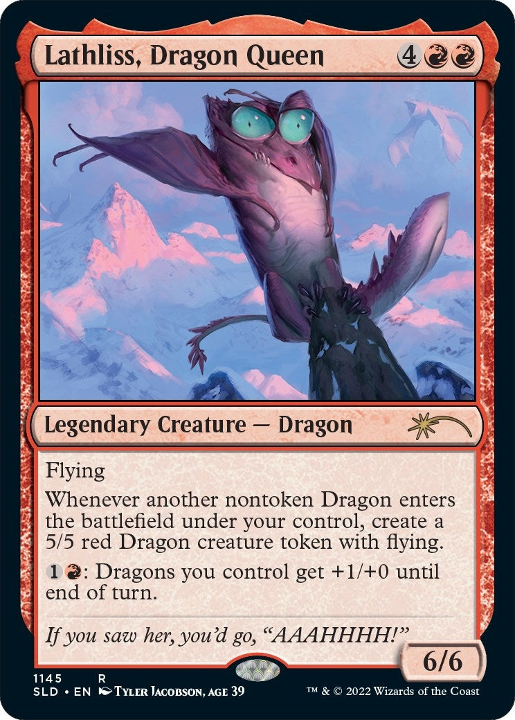 Lathliss, Dragon Queen (1145) (1145) (Secret Lair Drop Series)