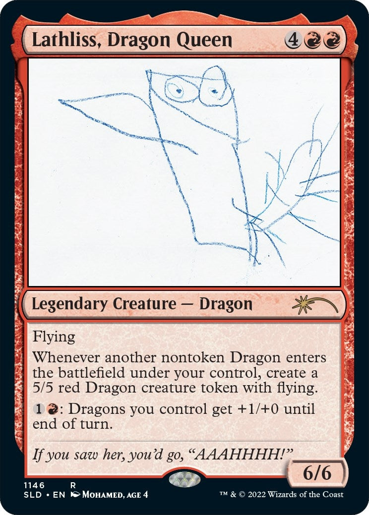 Lathliss, Dragon Queen (1146) (1146) (Secret Lair Drop Series)