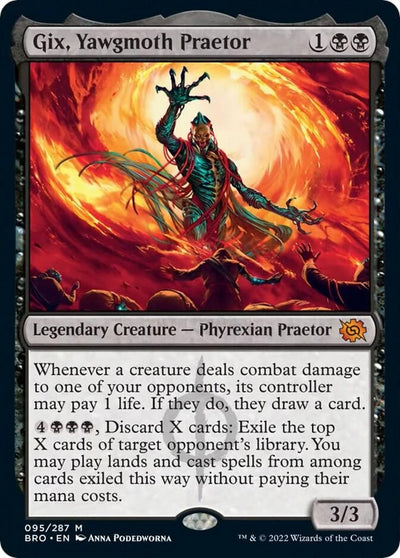 Gix, Yawgmoth Praetor (95) (The Brothers' War)