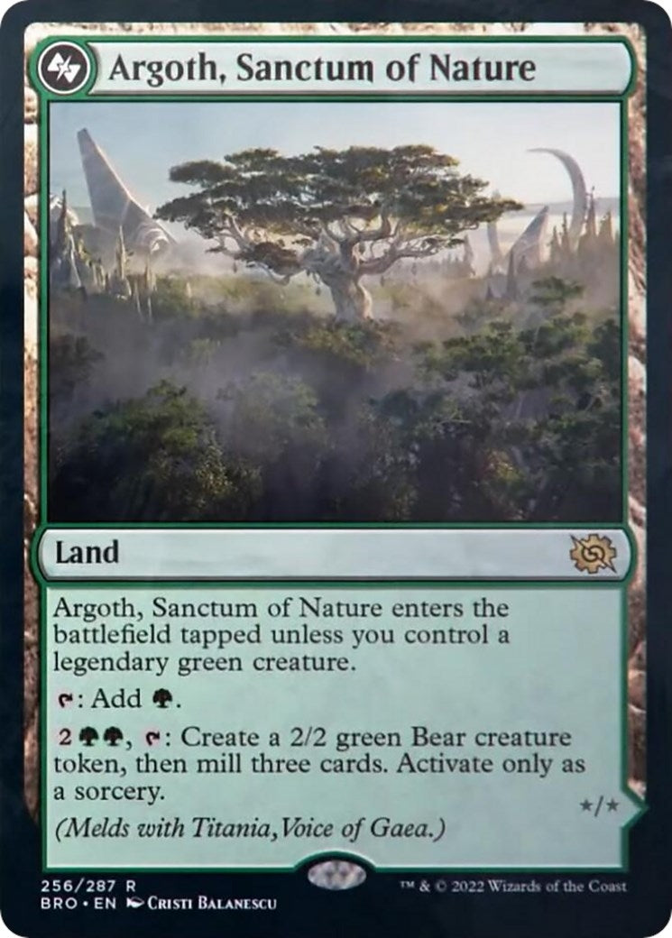 Argoth, Sanctum of Nature (256) (The Brothers' War)