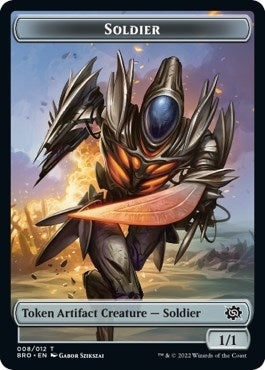 Soldier Token (008) (8) (The Brothers' War)