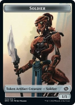 Soldier Token (009) (9) (The Brothers' War)
