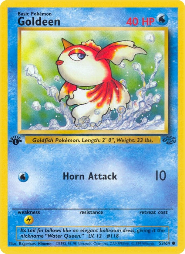 Image for Goldeen (53/64) (Jungle) - Pokemon