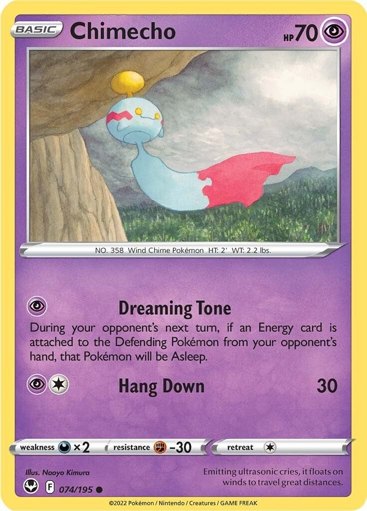 Image for Chimecho (074/195) (SWSH12: Silver Tempest) - Pokemon
