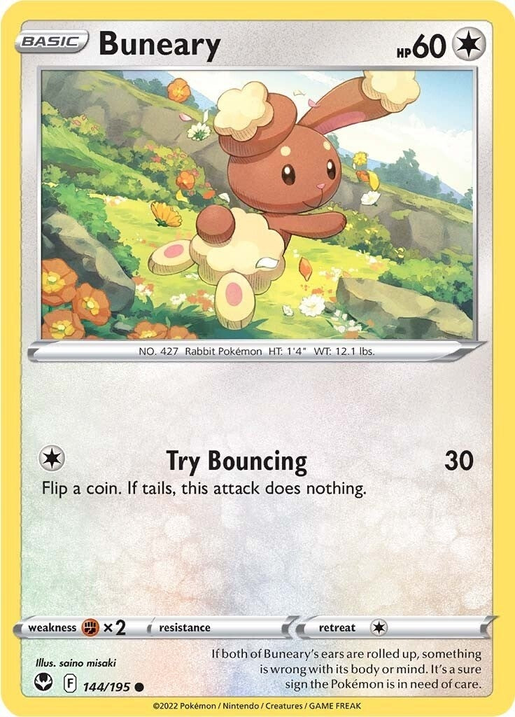 Image for Buneary (144/195) (SWSH12: Silver Tempest) - Pokemon