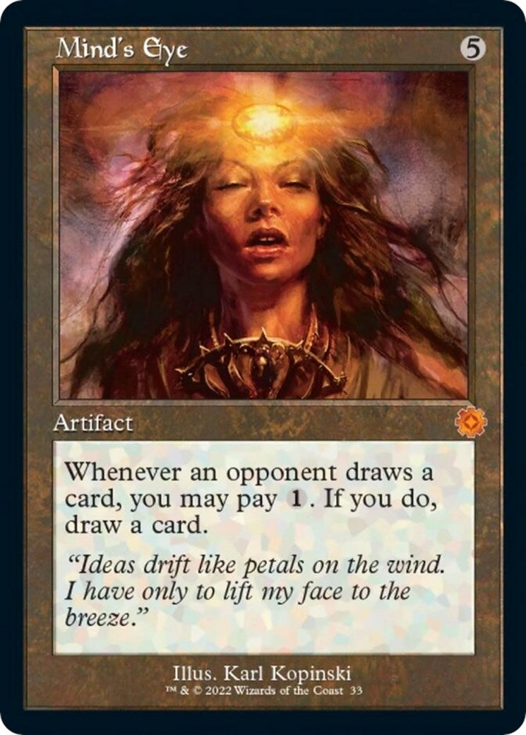 Mind's Eye (33) (The Brothers' War: Retro Frame Artifacts)