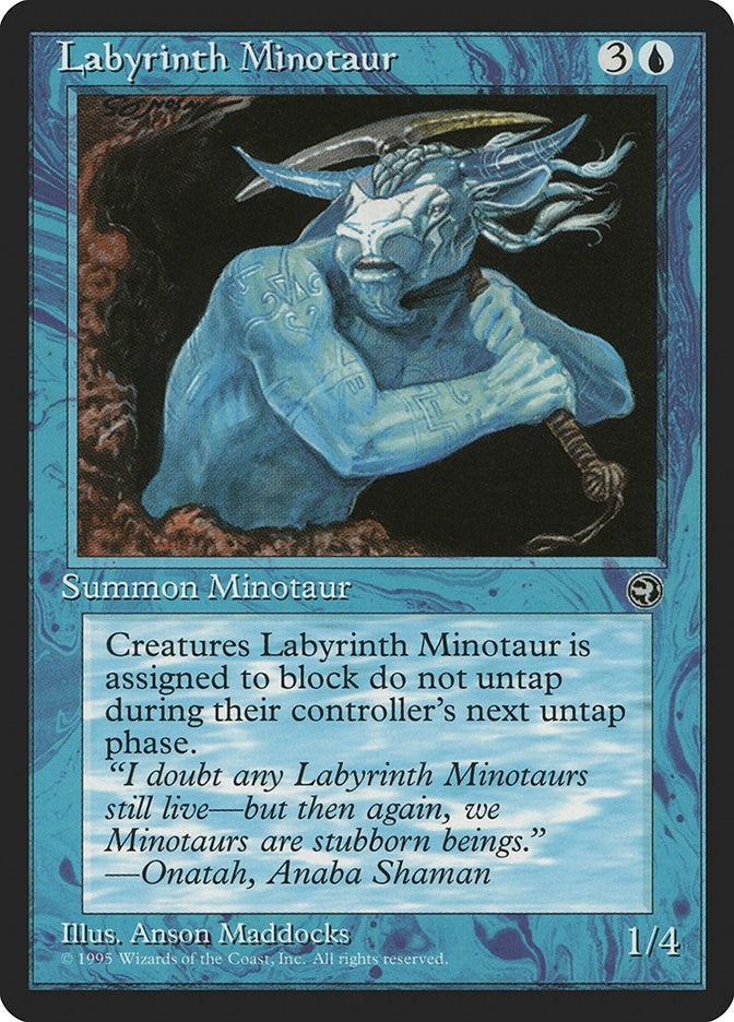 Labyrinth Minotaur (30) (Homelands)