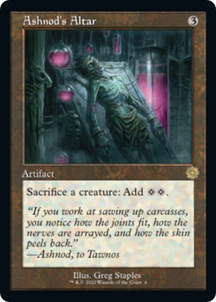 Ashnod's Altar (4) (The Brothers' War: Retro Frame Artifacts)