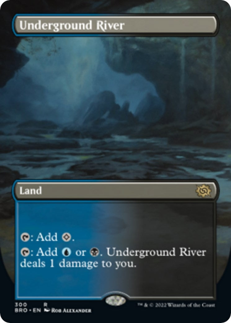 Underground River (Borderless) (300) (The Brothers' War)