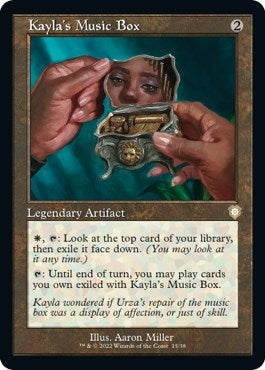 Kayla's Music Box (Retro Frame) (15) (Commander: The Brothers' War)