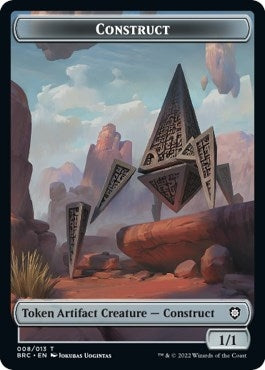 Construct (008) // Phyrexian Myr Double-Sided Token (8 // 5) (Commander: The Brothers' War)