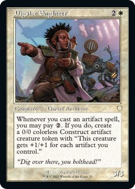 Digsite Engineer (Retro Frame) (71) (Commander: The Brothers' War)