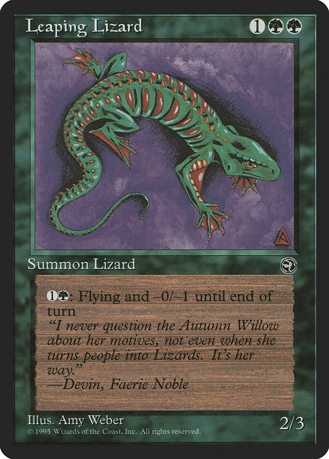 Leaping Lizard (Homelands)