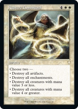 Austere Command (Retro Frame) (69) (Commander: The Brothers' War)