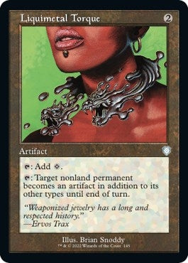 Liquimetal Torque (Retro Frame) (145) (Commander: The Brothers' War)