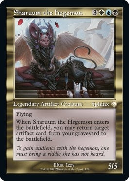 Sharuum the Hegemon (Retro Frame) (128) (Commander: The Brothers' War)
