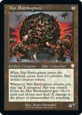 Myr Battlesphere (Retro Frame) (151) (Commander: The Brothers' War)