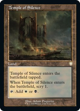 Temple of Silence (Retro Frame) (209) (Commander: The Brothers' War)