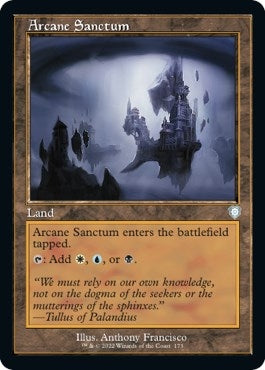 Arcane Sanctum (Retro Frame) (173) (Commander: The Brothers' War)