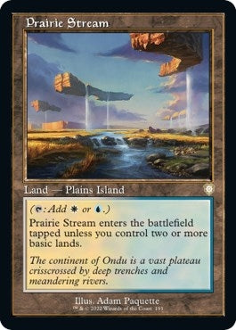 Prairie Stream (Retro Frame) (193) (Commander: The Brothers' War)