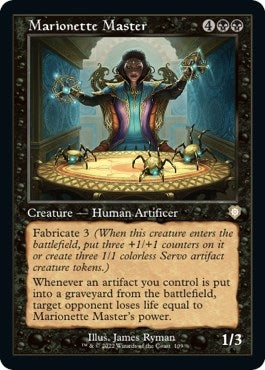 Marionette Master (Retro Frame) (109) (Commander: The Brothers' War)