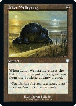 Ichor Wellspring (Retro Frame) (143) (Commander: The Brothers' War)