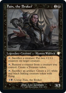 Fain, the Broker (Retro Frame) (105) (Commander: The Brothers' War)